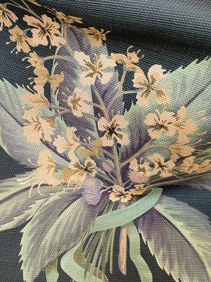 linen, premium linen, floral linen, floral, high-end linen, printed fabric, fabric, lampshade, chestnut, chestnut flower, upholstery