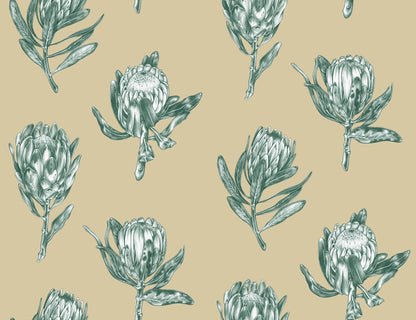 Protea Polka Fabric - Crockery