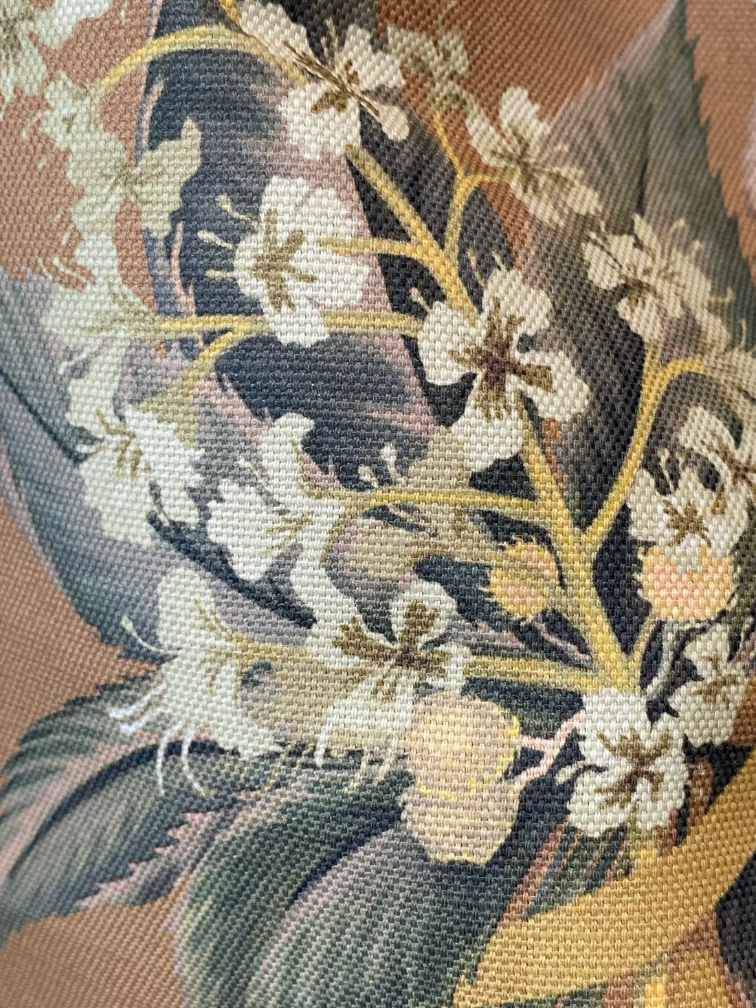 linen, premium linen, floral linen, floral, high-end linen, printed fabric, fabric, lampshade, chestnut, chestnut flower, upholstery