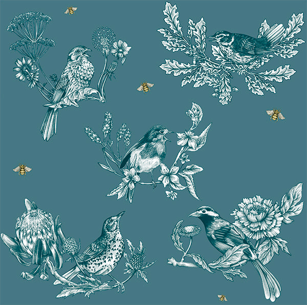 Bird, bird fabric, premium fabric, independent artist