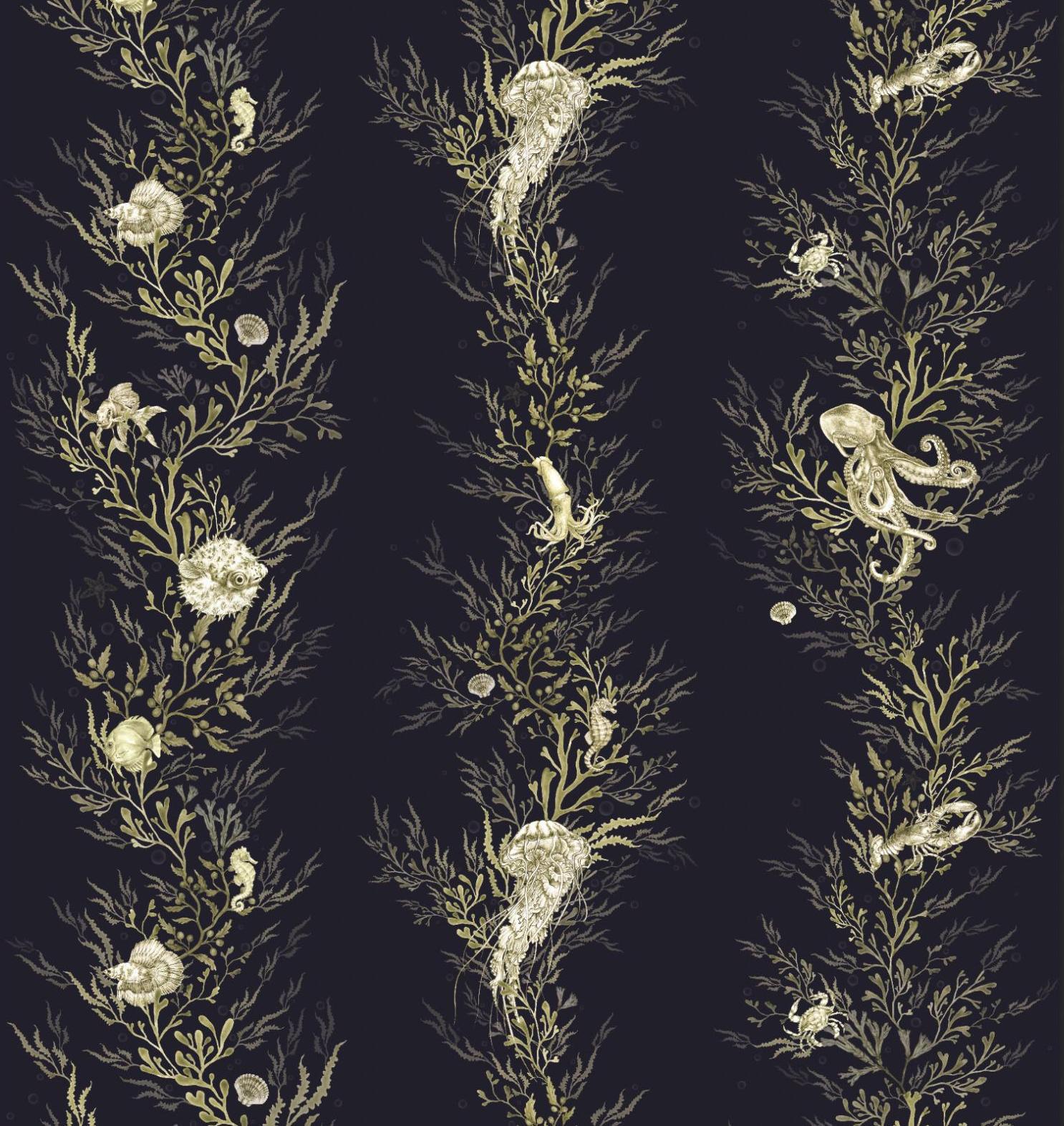 KELP FOREST FABRIC - SCHOOL OF FISH